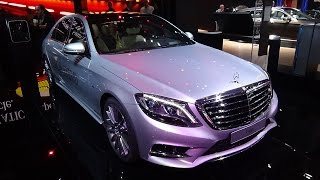 2017 MercedesBenz S 500 e Limousine  Exterior and Interior  Paris Auto Show 2016 [upl. by Ellersick]