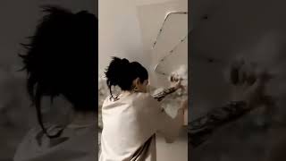 Amazing house decoration with led light strip ledlights ledstrip decoration dye howtomake [upl. by Adnalram]