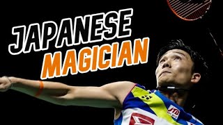 kento momota strategy and technique used in his game plan  Badminton Magician from Japan [upl. by Janina]