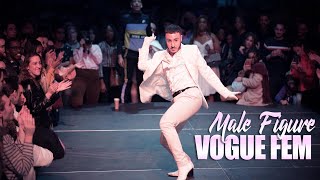 VOGUING  VOGUE FEM Male Figure at the Unification Ball [upl. by Ayel]