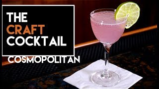 How To Make The Cosmopolitan Cocktail Recipe [upl. by Ahsema]