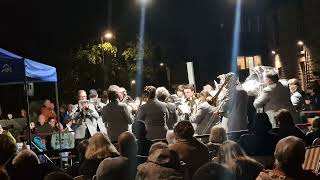 March Punchinello played by Abbey Brass in Delph at Whit Friday Brass Band Contest 24th May 2024 [upl. by Atikam]