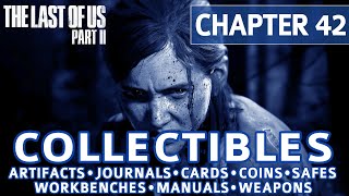 The Last of Us 2  Chapter 42 2425 Constance All Collectible Locations Artifacts Coins etc [upl. by Laikeze]