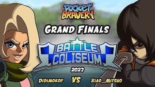 Pocket Bravery  Battle Coliseum 2023  Grand Finals [upl. by Imoan658]