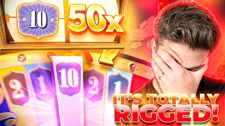 CRAZY TIME RIGGS 50X TOP SLOT ON 10 [upl. by Aisilef]