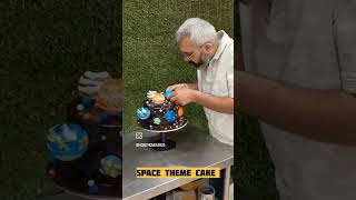 Space Theme Cake [upl. by Audi]