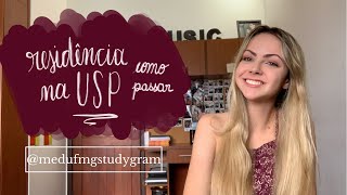 Dicas Para Passar na Residência Médica l CIRURGIA GERAL NA USP relato [upl. by Debera766]