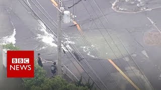 Deadly earthquake hits Japan  BBC News [upl. by Agon]