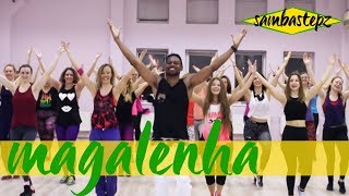 Magalenha Samba Zumba  How to dance Magalenha  Sergio Mendes [upl. by Gensmer]