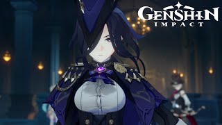 Clorinde Story Quest Cutscene Genshin Impact [upl. by Ecirehc180]