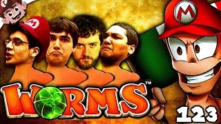 SMARTY IS THE DEVIL Worms Clan Wars The Derp Crew  Part 123 [upl. by Prosperus]