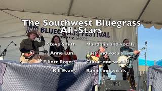 quotBluegrass Truckerquot with The Southwest Bluegrass AllStars at the Blythe Bluegrass Festival [upl. by Torey813]