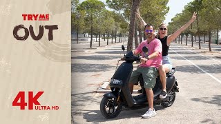 TryMe OUT Segway E110SE emotorcycle [upl. by Auqenaj873]