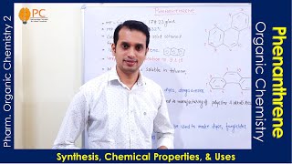 Phenanthrene Organic Chemistry Synthesis Chemical Reactions and Uses  Polynuclear Hydrocarbons [upl. by Alimac]