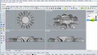 Radial Engine CAD [upl. by Assenyl615]