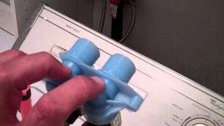 Washing machine fill valve replacement [upl. by Caldera]