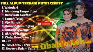 Full Album Terbaru Putri Cebret  Widodari  Mendong Tanpo Udan  1Jam Nonstop [upl. by Nahte]