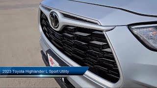 2023 Toyota Highlander L Sport Utility P24547 St Paul Minneapolis Maplewood White Bear Lake Wo [upl. by Ronaele]