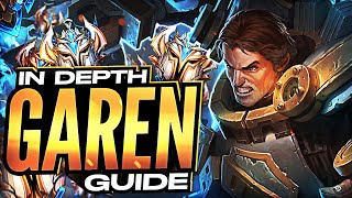 GAREN GUIDE  How To Carry With Garen The Entire Game  Detailed Challenger Guide [upl. by Romeo655]