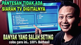 Cara Mencari Siaran tv digital Supaya dapat Banyak siaran di set top box [upl. by Lauralee]