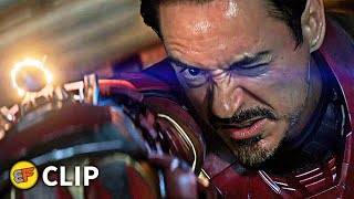 Iron Man vs Cap amp Bucky  Final Battle Part 1  Captain America Civil War 2016 Movie Clip HD 4K [upl. by Gerk]