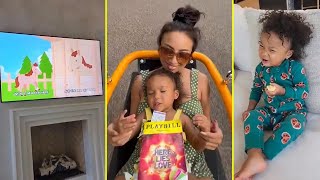 Jeannie Mai Shares Adorable Musical Video Of Daughter Monaco She Picked Up Hobby From Dad🎶 [upl. by Orteip104]