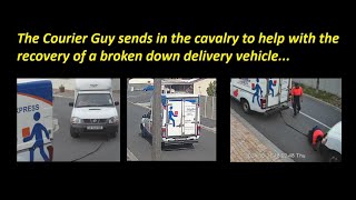 The Courier Guy sends in the cavalry to help with the recovery of a brokendown delivery vehicle [upl. by Rauch]