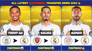 ALL LATEST CONFIRMED TRANSFER NEWS 2024 ✅🔥 [upl. by Deron]