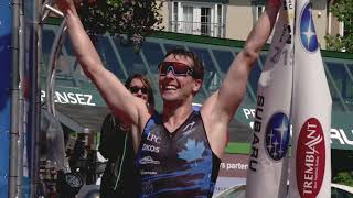 Jackson Laundry  IRONMAN 703 MontTremblant Race  Subaru Adventure On [upl. by Essej]