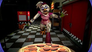 CHICAS PIZZA amp THE FAZER BLASTER  FNAF Security Breach Full Game Walkthrough  Part Ten [upl. by Eicak477]