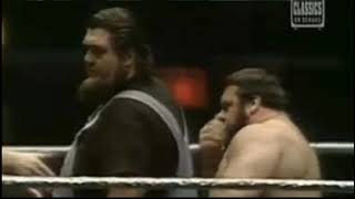 Haystacks Calhoun Ivan Putski amp Kevin Sullivan Providence promo  aired 511976 [upl. by Aizti368]