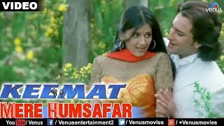 Mere Humsafar Full Video Song  Keemat  Akshay Kumar Raveena Tandon Saif Ali Khan [upl. by Remus]