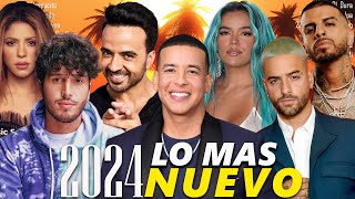 Shakira Karol G Feid Luis Fonsi Sebastian Yatra Nacho Daddy Yankee Maluma Pop Latino 2023 [upl. by Dalohcin995]