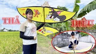 Thả diều tom jerry đẹp nhất cùng bộ sáo D25  fly a kite  Phương PV [upl. by Catt]