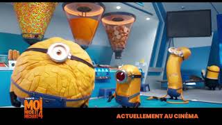 Les Méga Minions sont arrivés MoiMocheEtMéchant4 au cinéma [upl. by Meakem433]