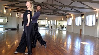 Viennese Waltz  DanceSport Competition Training [upl. by Ailec]