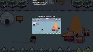 Snowdin  Genocide Route Undertale Animation shorts [upl. by Samot]