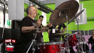 Drum TV Nona Puntata  Drummer  Parte 9  Live di Claudio Romano e Gabriele Boria [upl. by Virgy386]