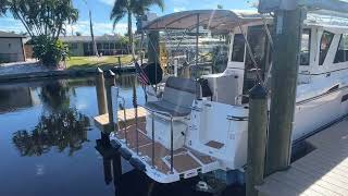 2020 28 Cutwater LE  Transom Video [upl. by Joelynn750]