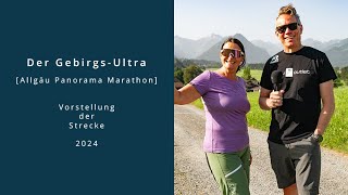 APM 2024  die Strecke des Gebirgsultra [upl. by Pallua]