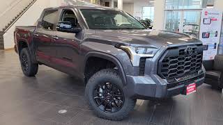 2024 Toyota Tundra Limited w Lift Kit in Magnetic Grey Metallic [upl. by Britton802]