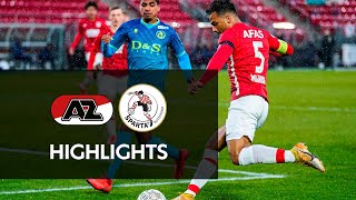 Highlights AZ  Sparta Rotterdam  Eredivisie [upl. by Ahcsatan228]