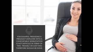 Employers safety responsibilities for pregnant staff [upl. by Wilhelm]