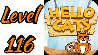 Hello CatsCat Game Level 116 Android Gameplay [upl. by Perzan]