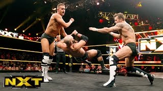 Johnny Gargano amp Tommaso Ciampa vs TM61 WWE NXT 25 Mai 2016 [upl. by Eltsirc688]