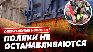 😱 ШОК Повреждено 160 тонн зерна Украины В Польше — наибольшее повреждение зерна с начала протестов [upl. by Milore]