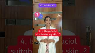 Hydrafacial a complete skin care routine cleansing exfoliation rejuvenation skintightening [upl. by Esirec]