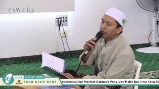 Majlis Fadhail Amal  Live Streaming Yayasan Tawfiq [upl. by Gough]