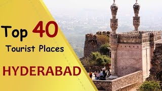 quotHYDERABADquot Top 40 Tourist Places  Hyderabad Tourism [upl. by Coppins]