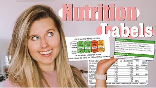 UNDERSTANDING NUTRITION LABELS How to Read Nutrition Labels and What to Look Out For  Sofie Wade [upl. by Bertha]